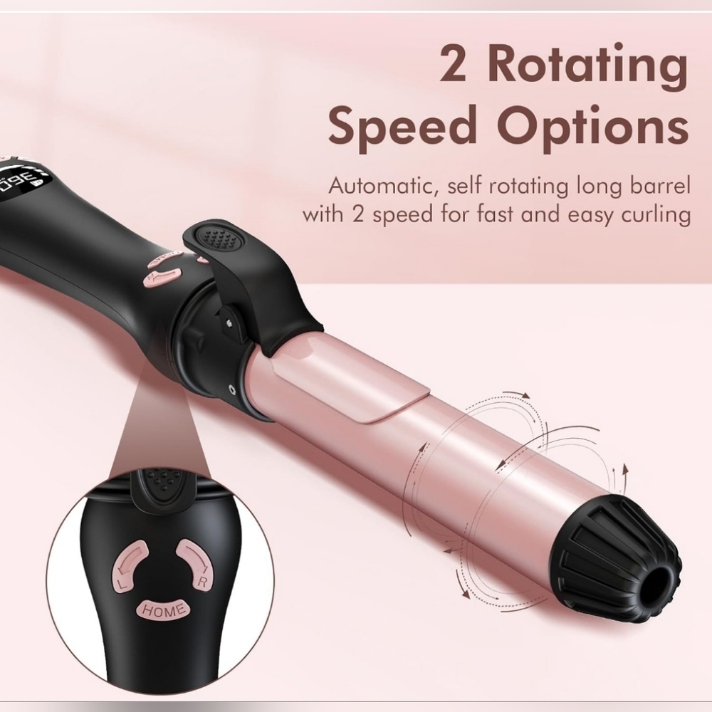 Hittiona 1" rotation curling iron - Picture 4 of 6